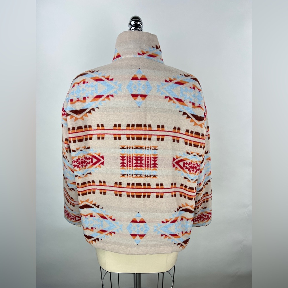 💚 2883. Western/Native Printed Shacket - Picture 3 of 7
